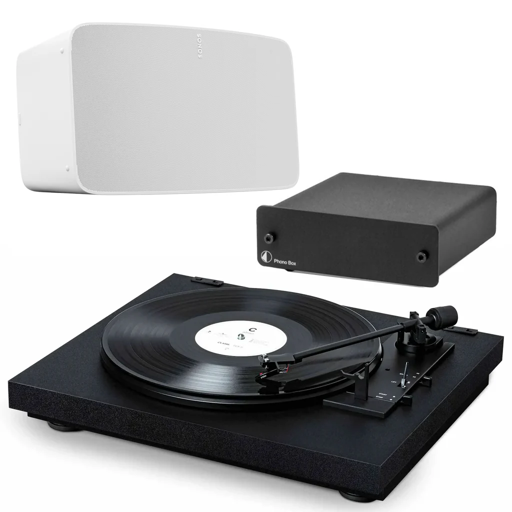 Pro-Ject Automat A1 Wireless Turntable Bundle with Sonos FIVE - Image 2