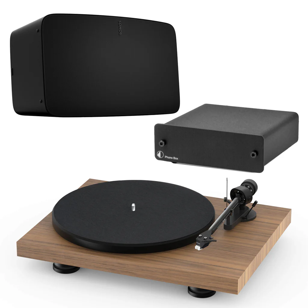 Pro-Ject Debut Carbon EVO Wireless Turntable Bundle with Sonos FIVE - Image 5