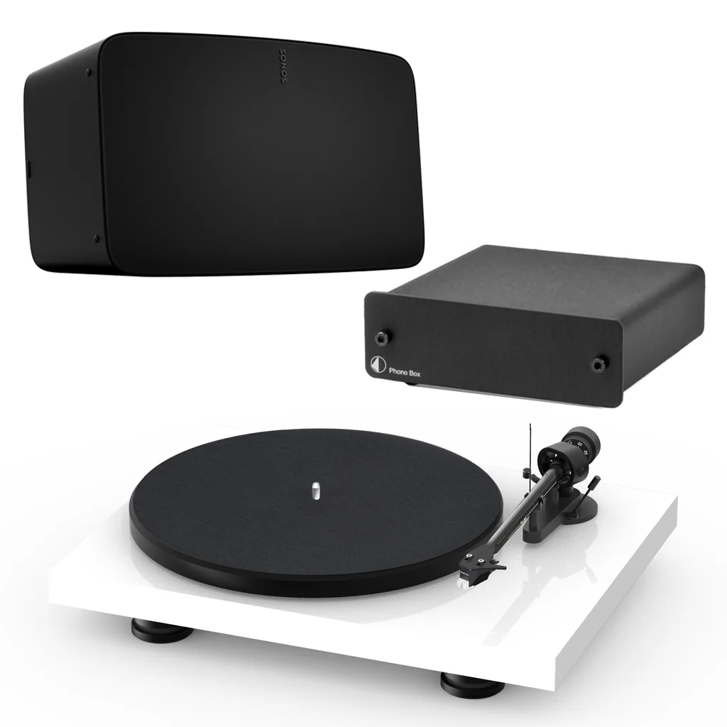 Pro-Ject Debut Carbon EVO Wireless Turntable Bundle with Sonos FIVE - Image 7