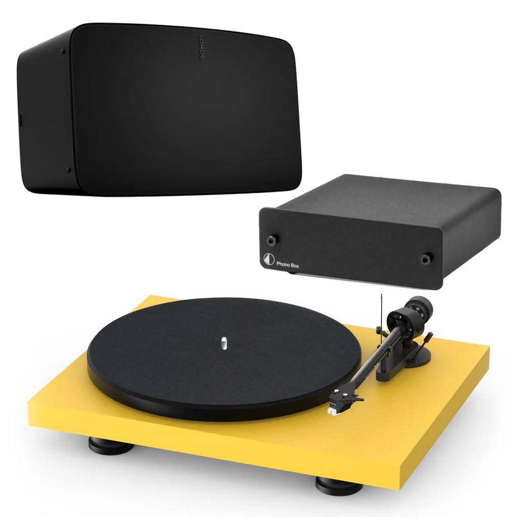 Pro-Ject Debut Carbon EVO Wireless Turntable Bundle with Sonos FIVE - Image 9