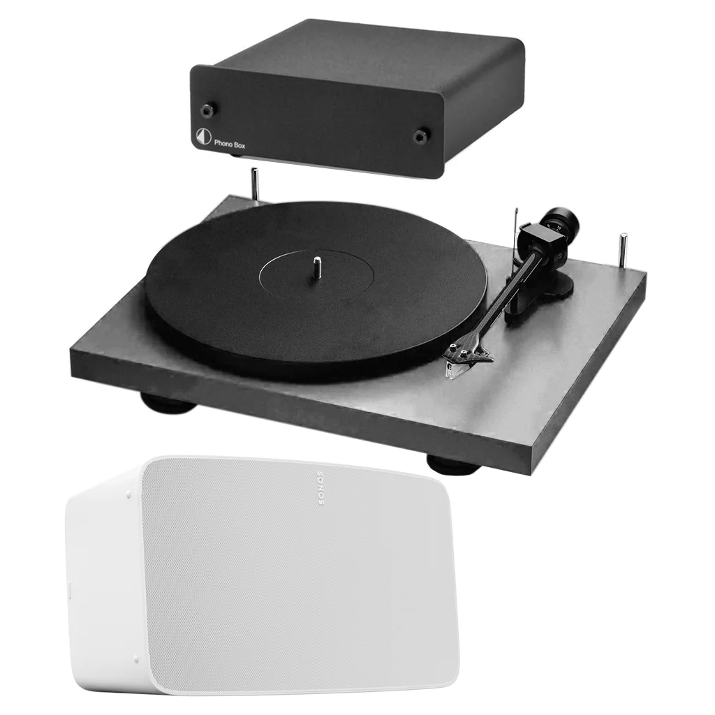 Pro-Ject Debut EVO 2 Wireless Turntable Bundle with Sonos FIVE - Image 2