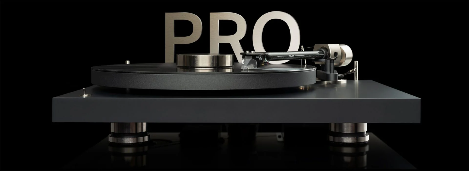 Pro-Ject Debut PRO Turntable (Satin Black) - Image 3