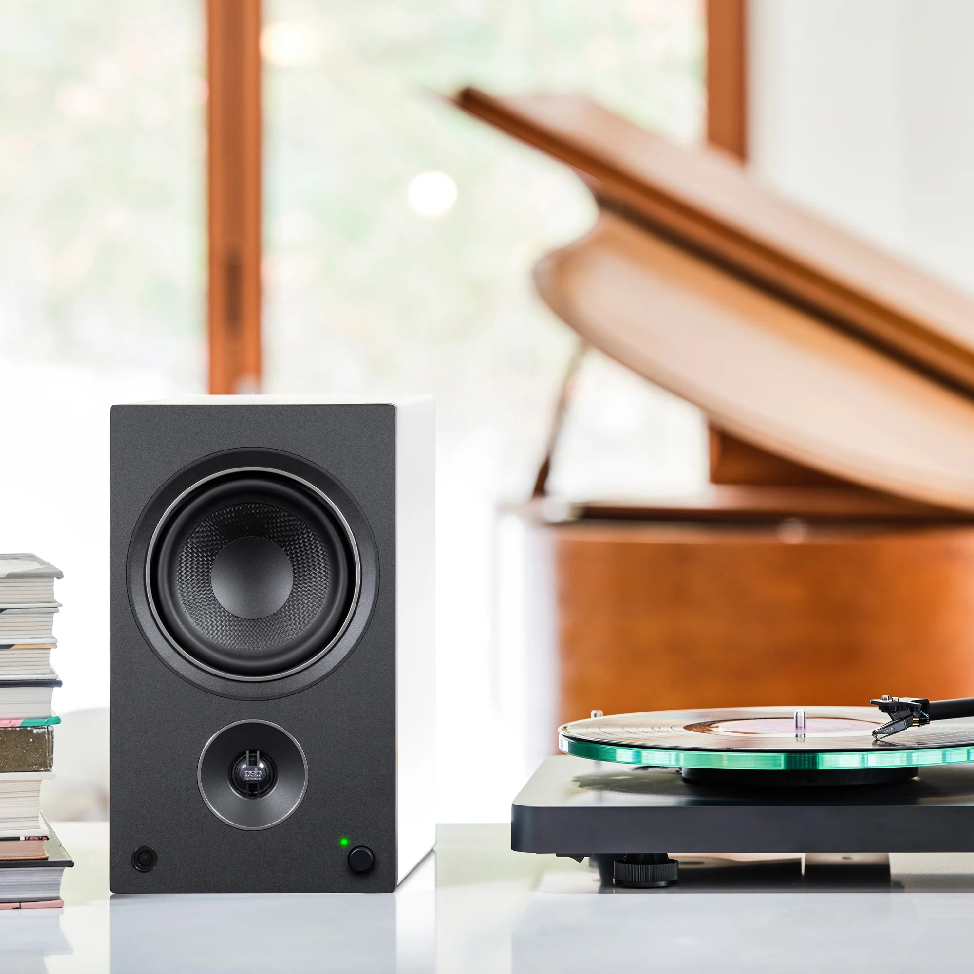 PSB Alpha AM5 Powered Bookshelf Speakers (Pair) - Image 11