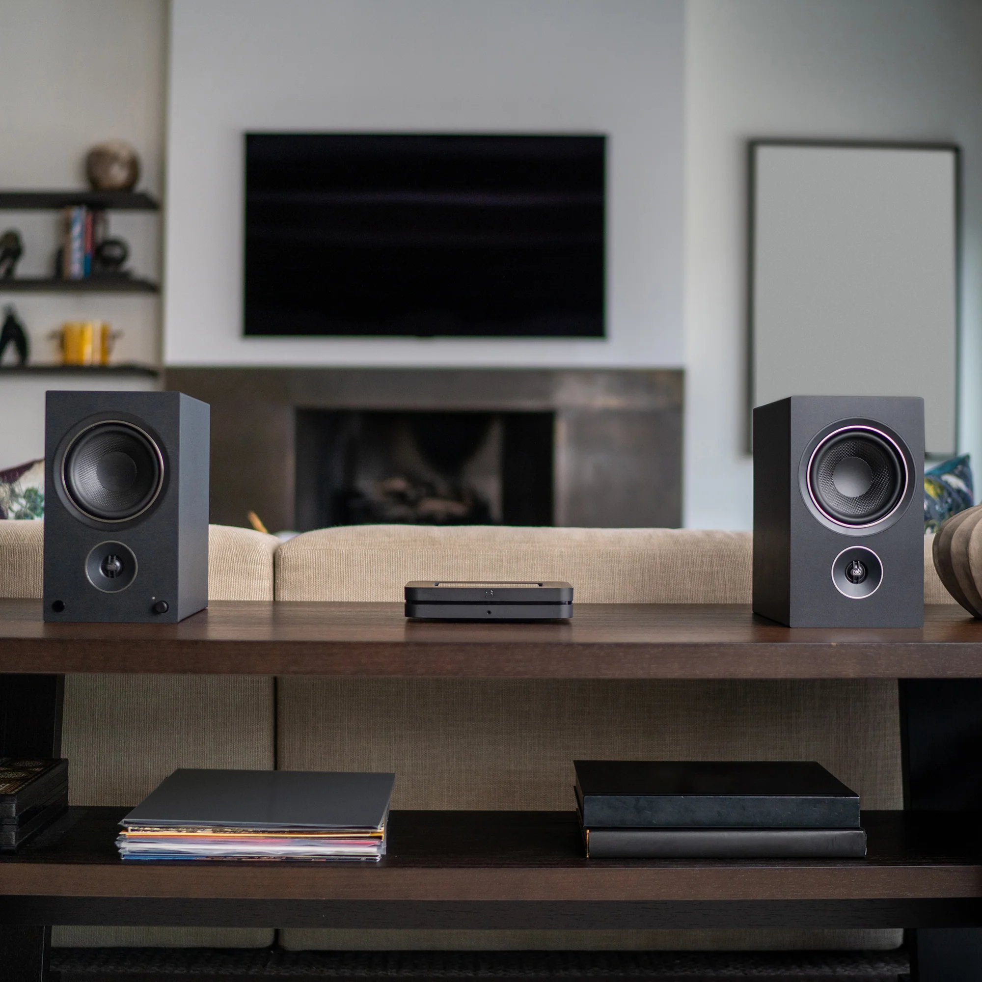 PSB Alpha AM5 Powered Bookshelf Speakers (Pair) - Image 12