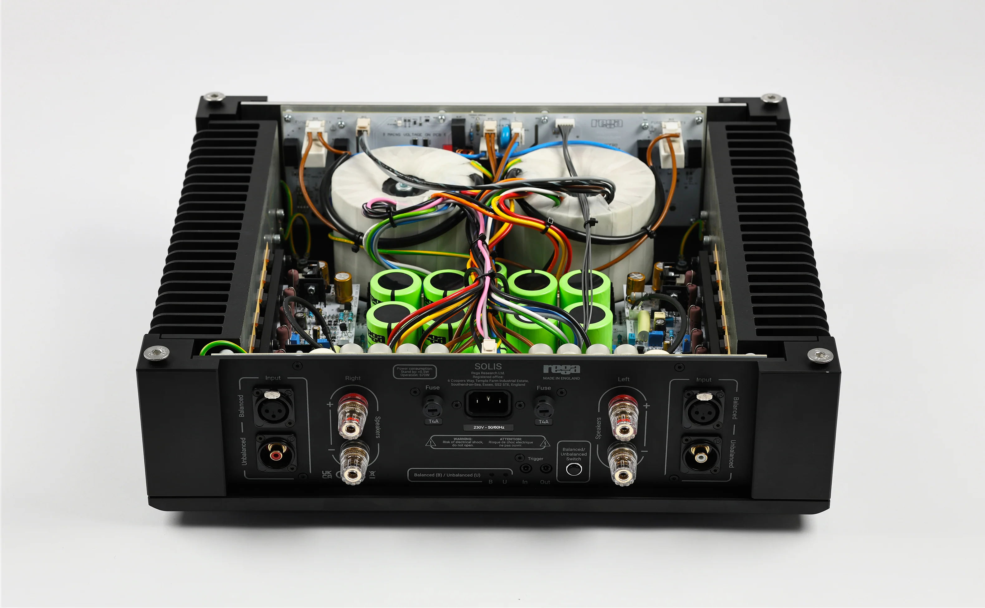 Rega Solis Reference Power Amplifier (Black) - Image 14
