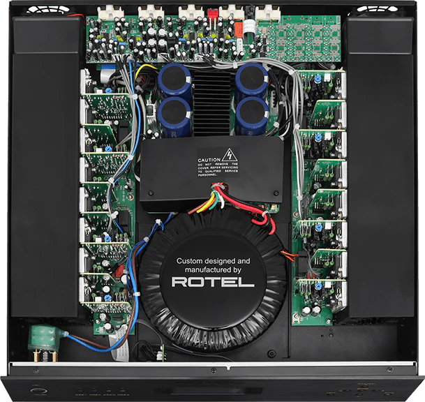 Rotel C8 Multi-Channel Amplifier (Black) - Image 3