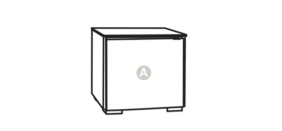 Salamander Chameleon Berlin 217 SE Sub Enclosure AV Cabinet (Wenge) - Image 2