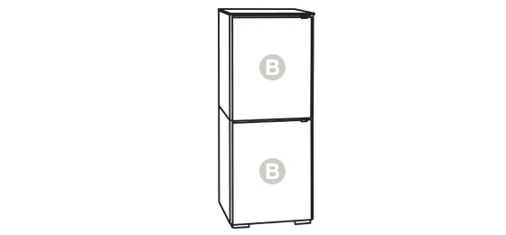 Salamander Chameleon Barcelona 617 RM Single-Width Pro Audio Cabinet - Image 3