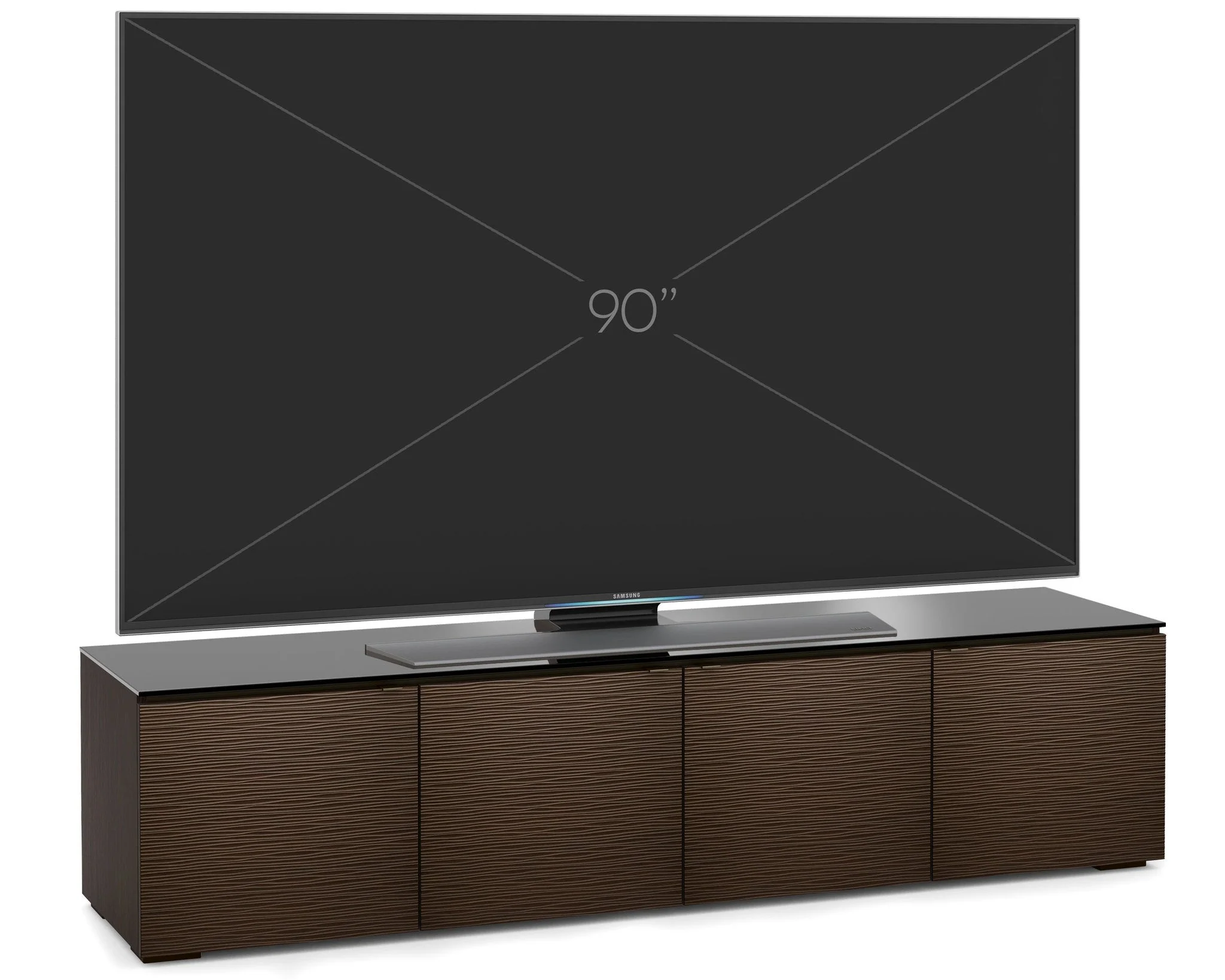 Salamander Chameleon Berlin 247 Quad-Width AV Cabinet (Wenge) - Image 2