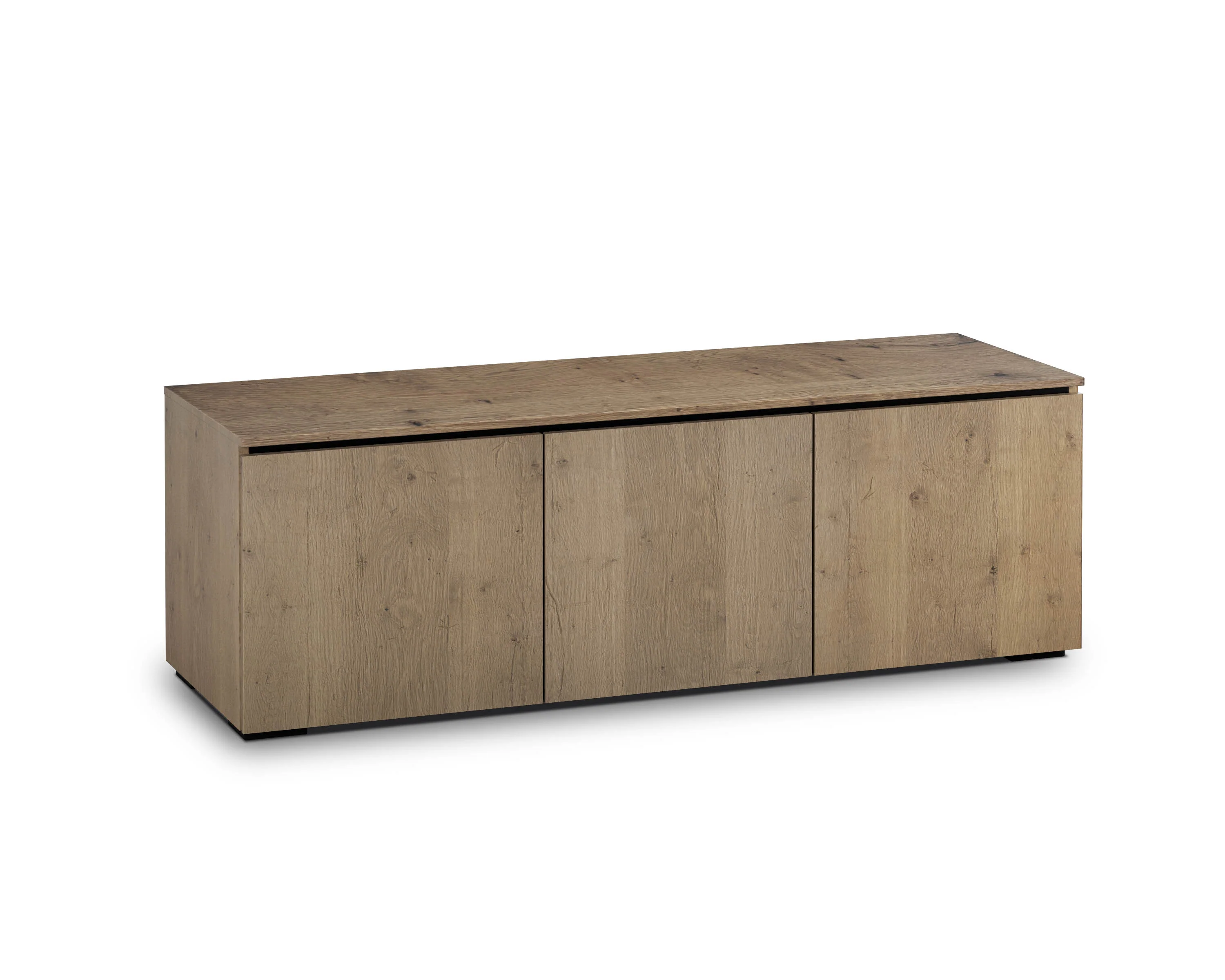 Salamander Chameleon Lancaster 237 Triple-Wide AV Cabinet (Barn Board Oak)