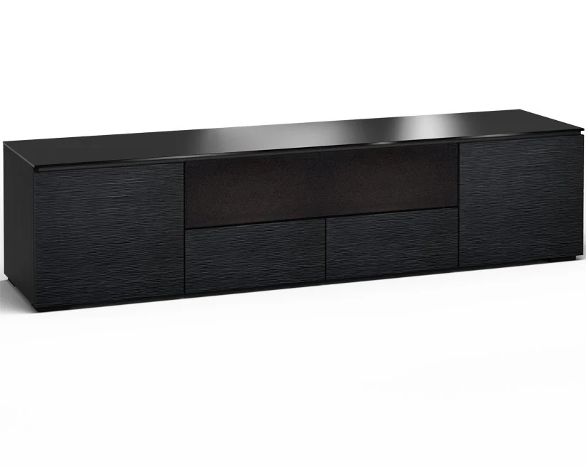 Salamander Chameleon Chicago 245 Quad-Width Speaker Integrated Cabinet (Black Oak)