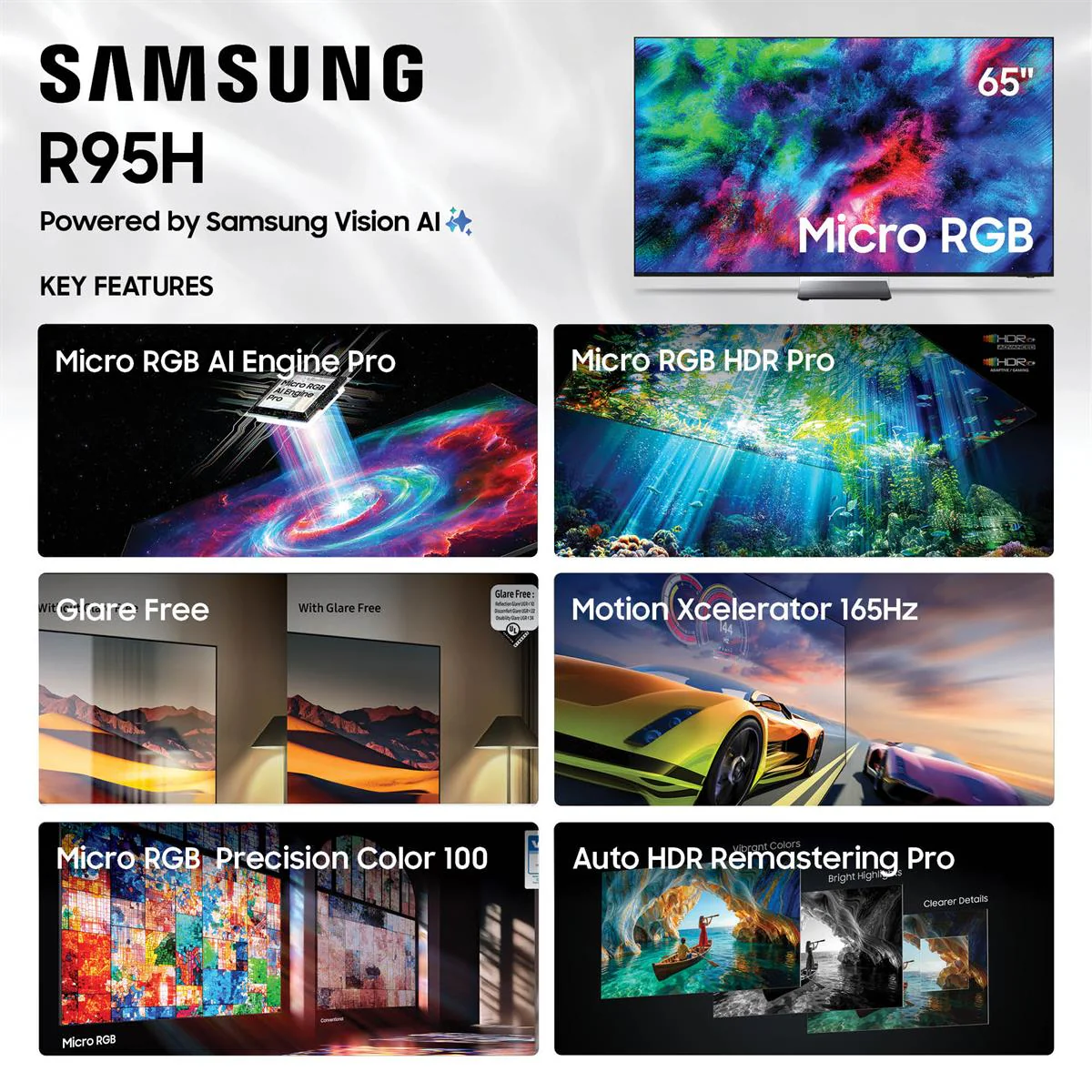 Samsung R95H 65 Inch 4K Micro RGB TV - Image 8