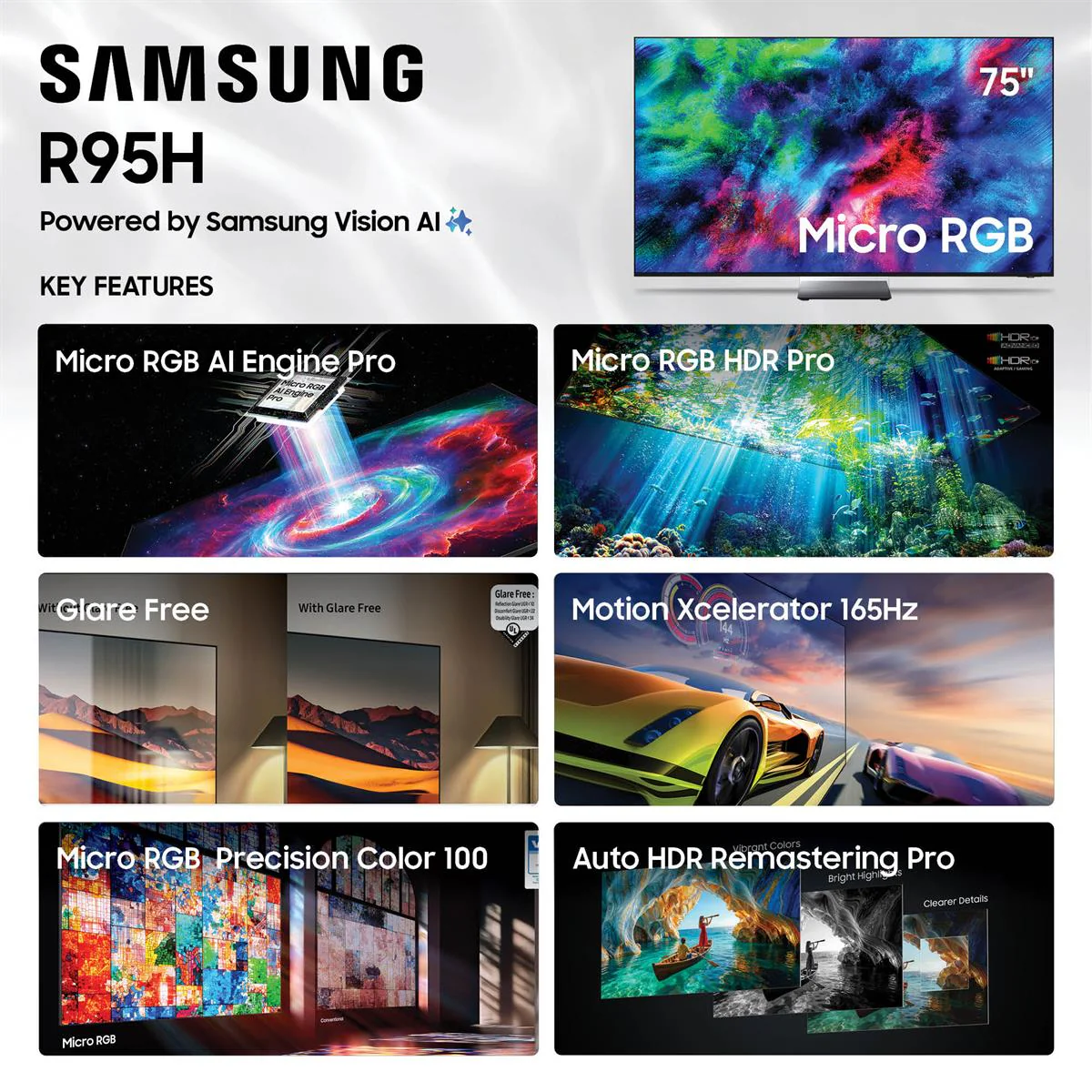 Samsung R95H 75 Inch 4K Micro RGB TV - Image 8