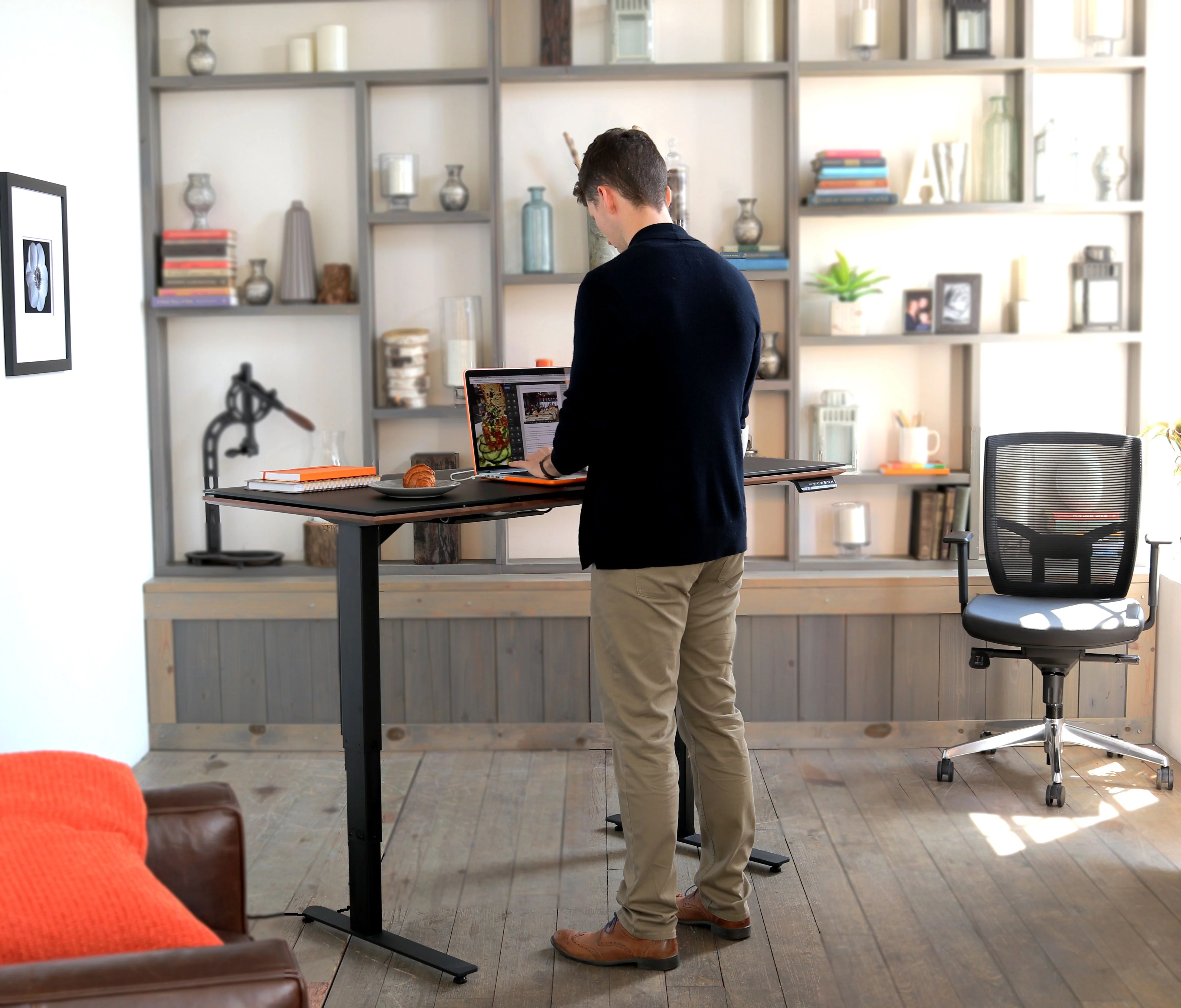 BDI Sequel 6151 Height Adjustable Lift Standing Desk - Image 11