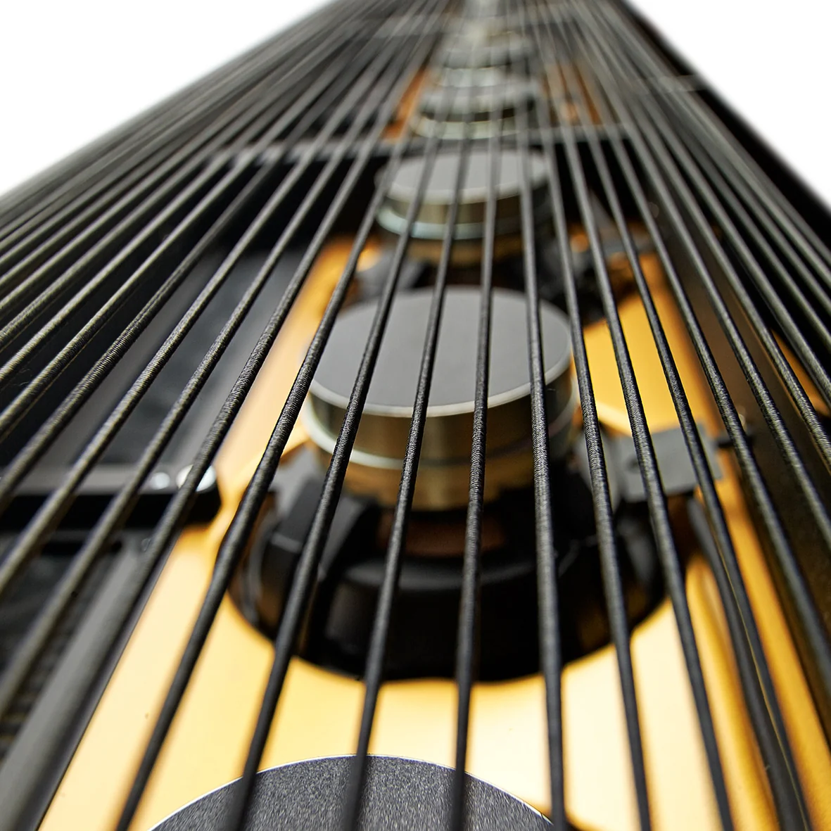 Steinway Lyngdorf LS Concert Floorstanding Right Speaker (Matte Gold/Black Lacquer) - Image 4