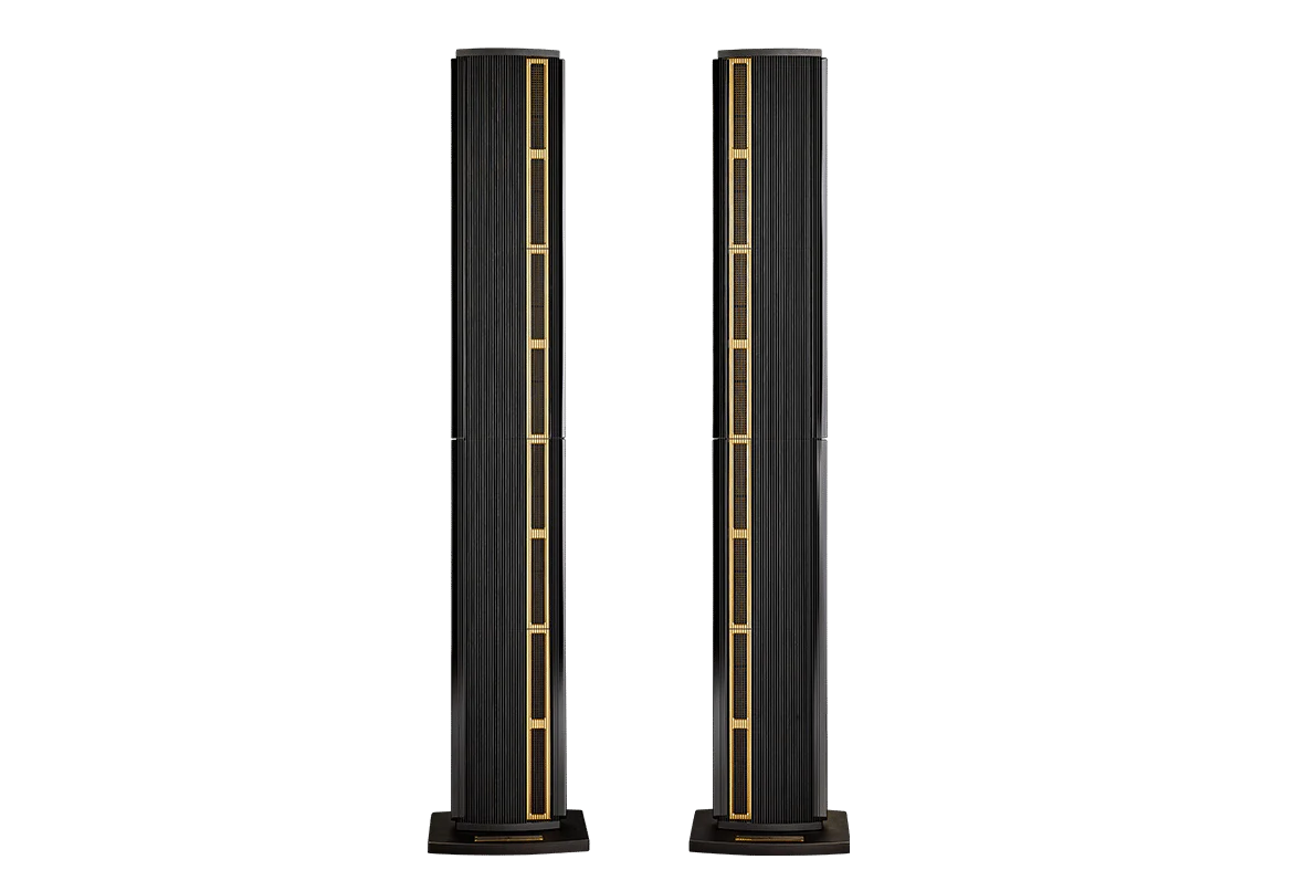Steinway Lyngdorf LS Studio Floorstanding Right Speaker (Matte Gold/Black Lacquer)