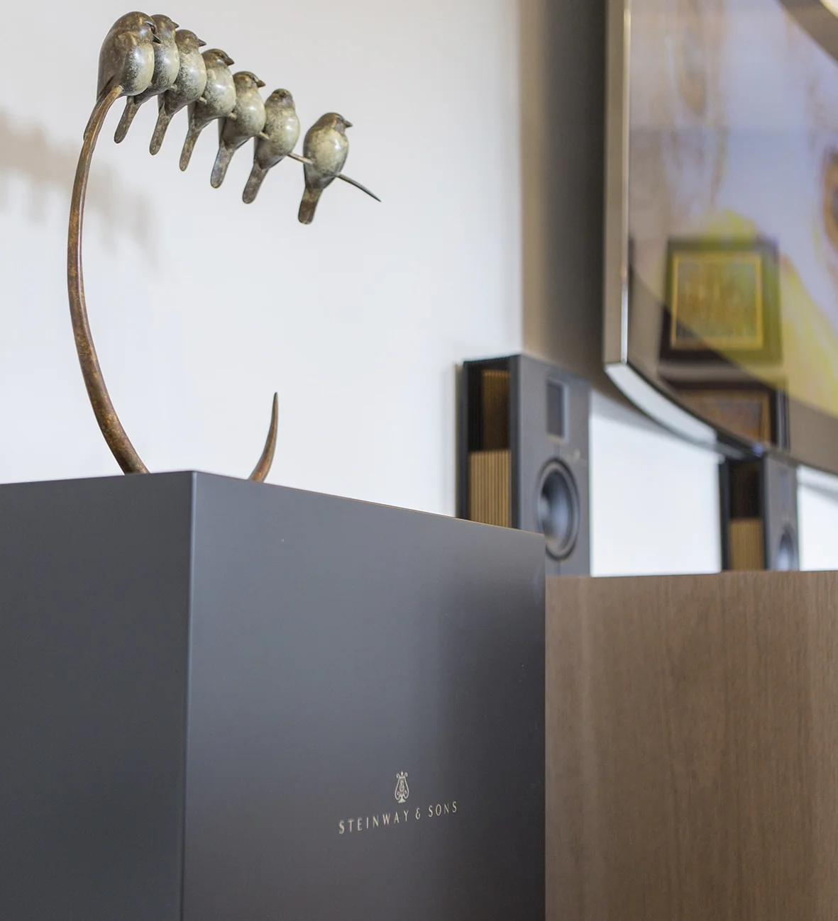 Steinway Lyngdorf LSR-212 Boundary Woofer (High Gloss Black) - Image 3