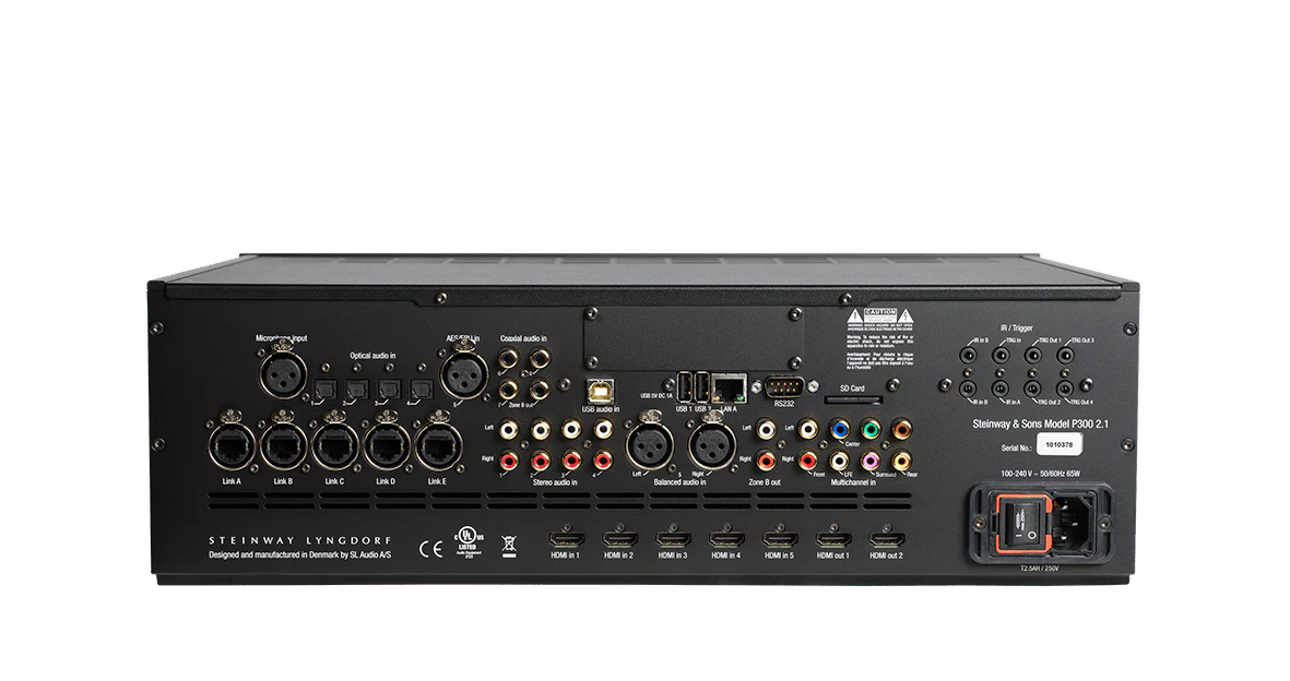 Steinway Lyngdorf P300 2.1 Surround Processor (Black) - Image 3