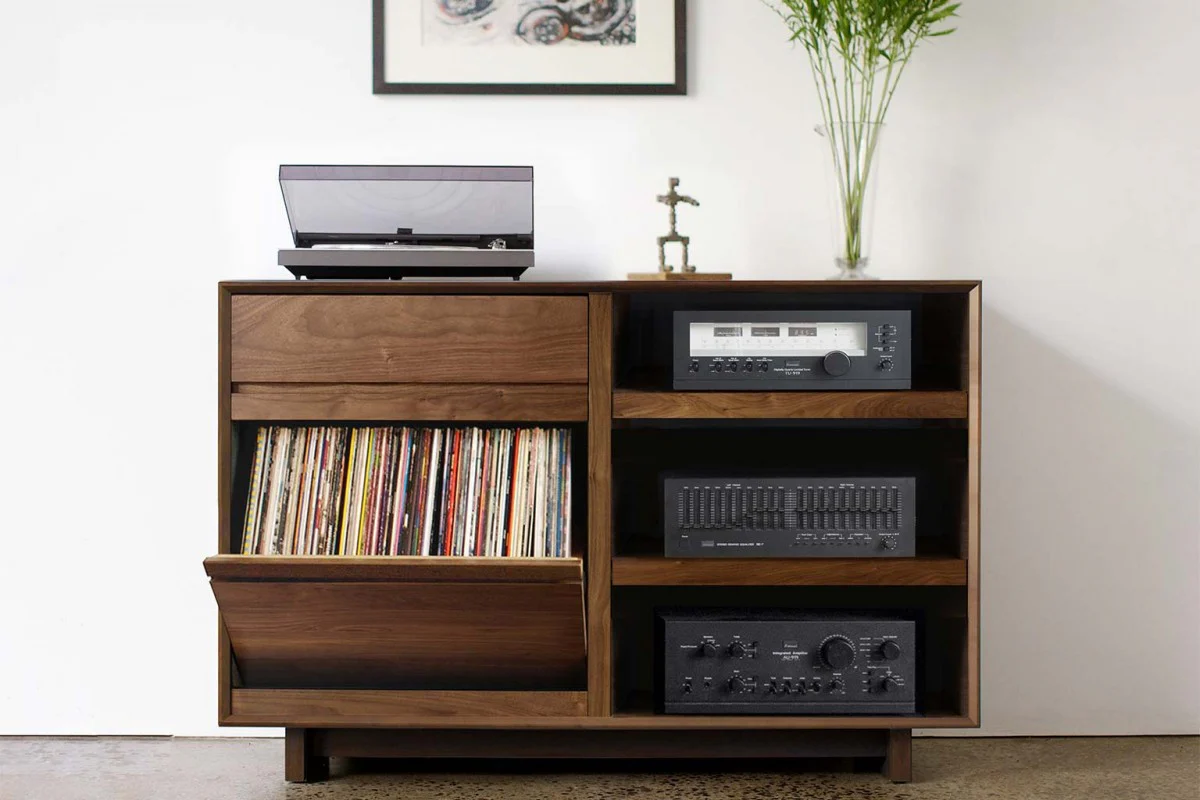 Symbol Audio AERO 51″ LP Media Console - Image 9