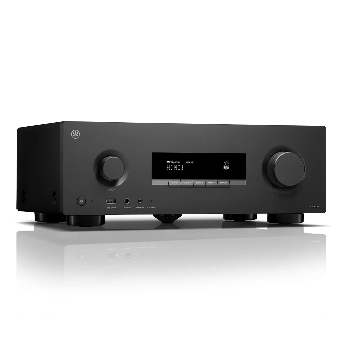 Yamaha RX500A 7.2 Channel Home Theater AV Receiver (Black) - Image 2